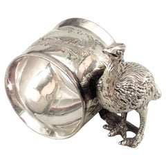 English Victorian Silver Plate Napkin Ring