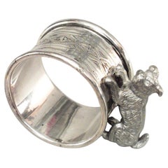 English Victorian Silver Plate Napkin Ring