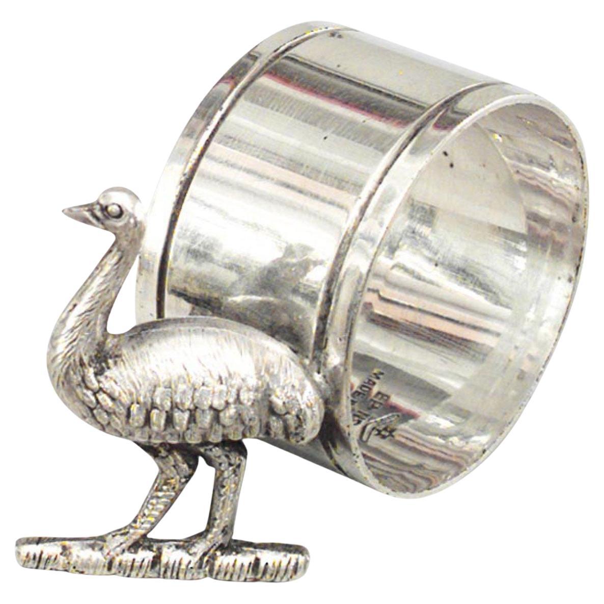 English Victorian Silver Plate Napkin Ring