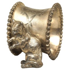 English Victorian Silver Plate Napkin Ring