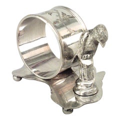 English Victorian Silver Plate Napkin Ring