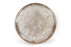 English Victorian Silver Plate Tray