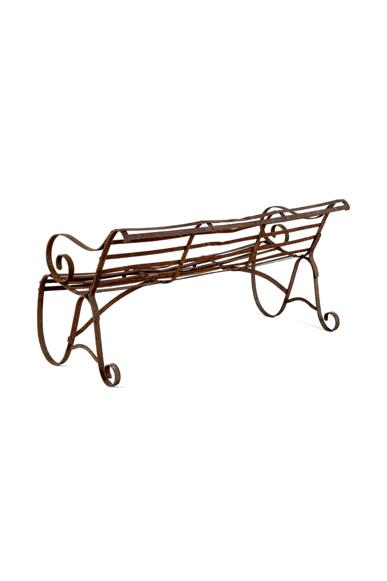 Early Victorian English Victorian Strap Work Bench