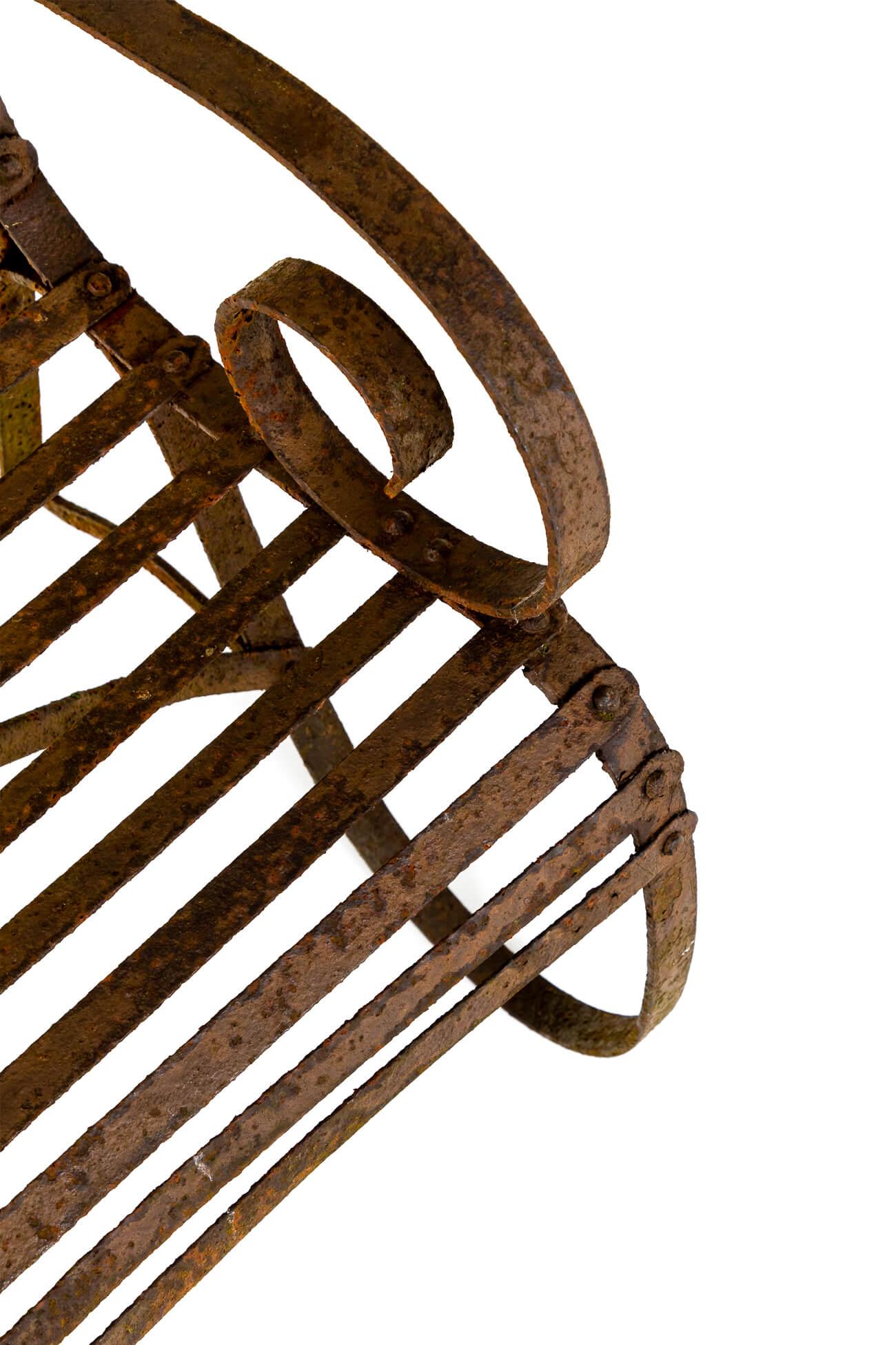 Iron English Victorian Strap Work Bench