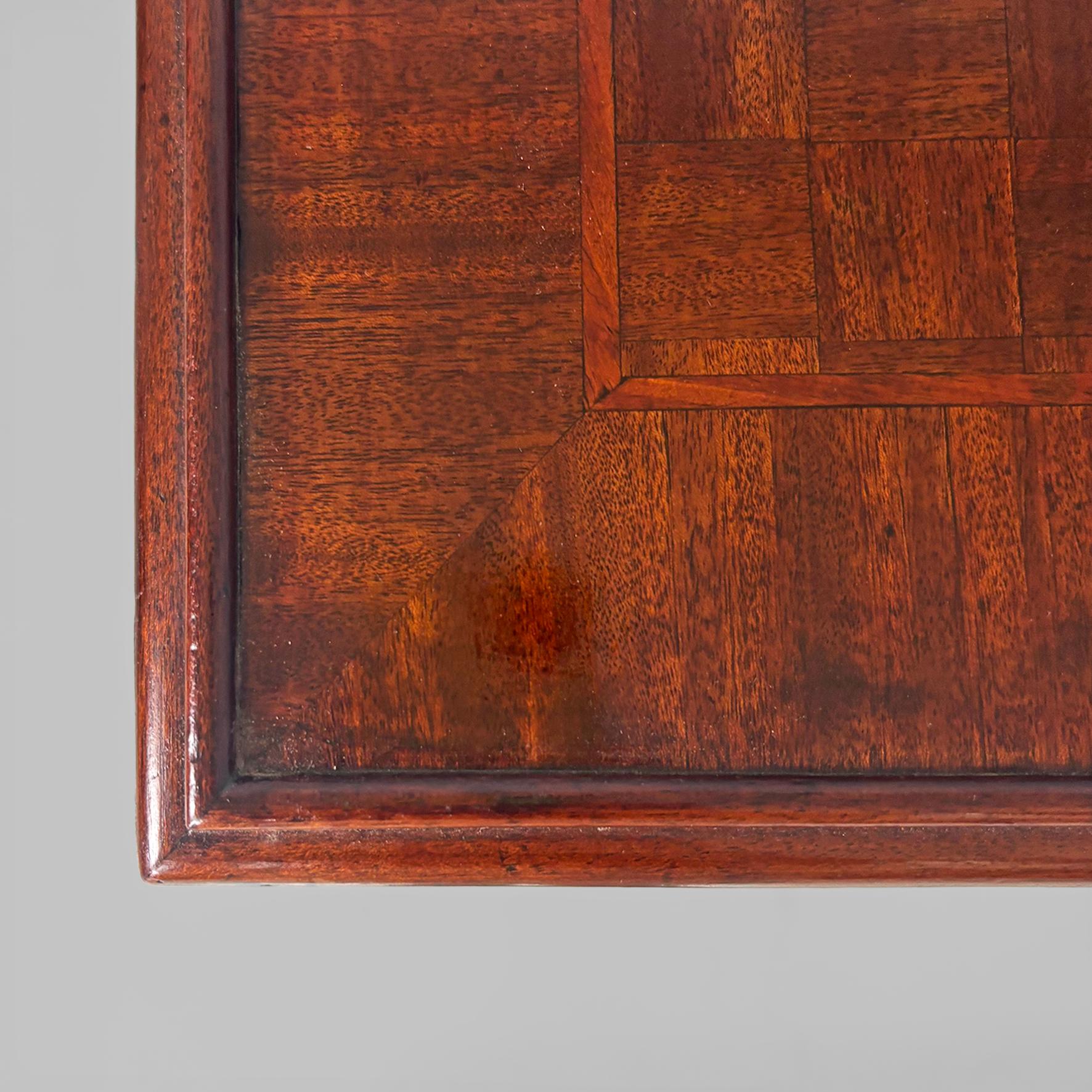 Console anglaise de style victorien en bois avec miroir et tiroirs, années 1930 en vente 10