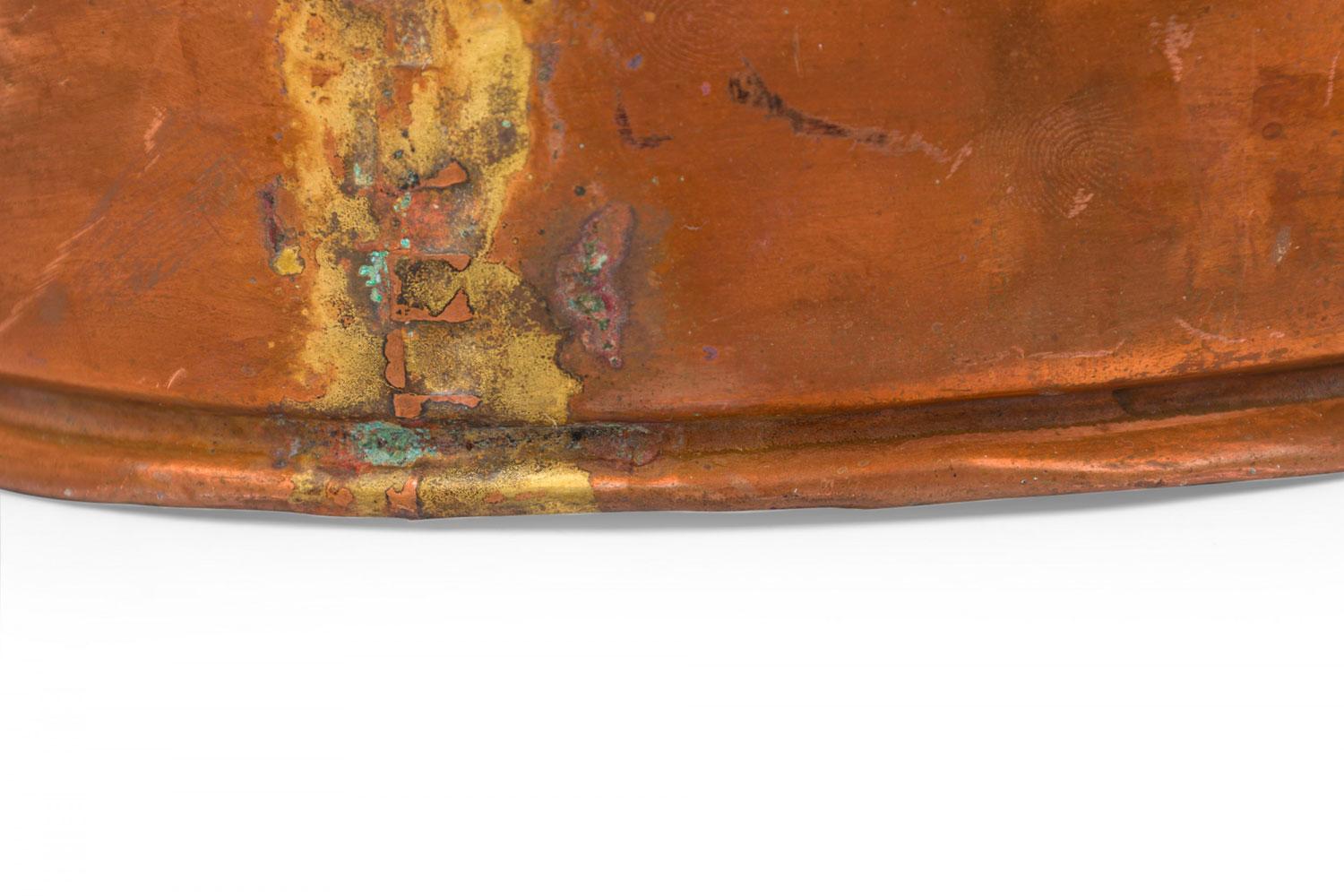 Seau à charbon en cuivre de style anglais victorien en vente 2