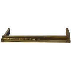English Victorian Style Fireplace Fender