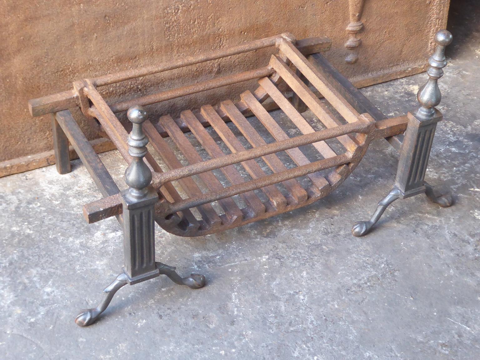 English Victorian Style Fireplace Grate, Fire Grate 3