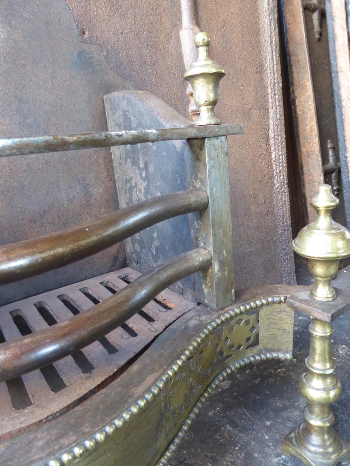 English Victorian Style Fireplace Grate, Fire Grate 3
