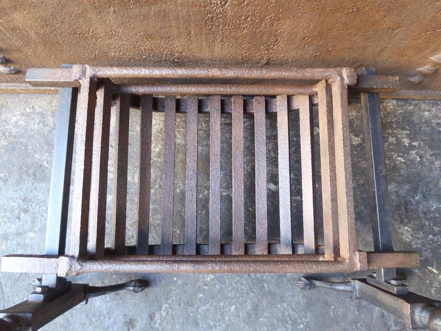 English Victorian Style Fireplace Grate, Fire Grate 4