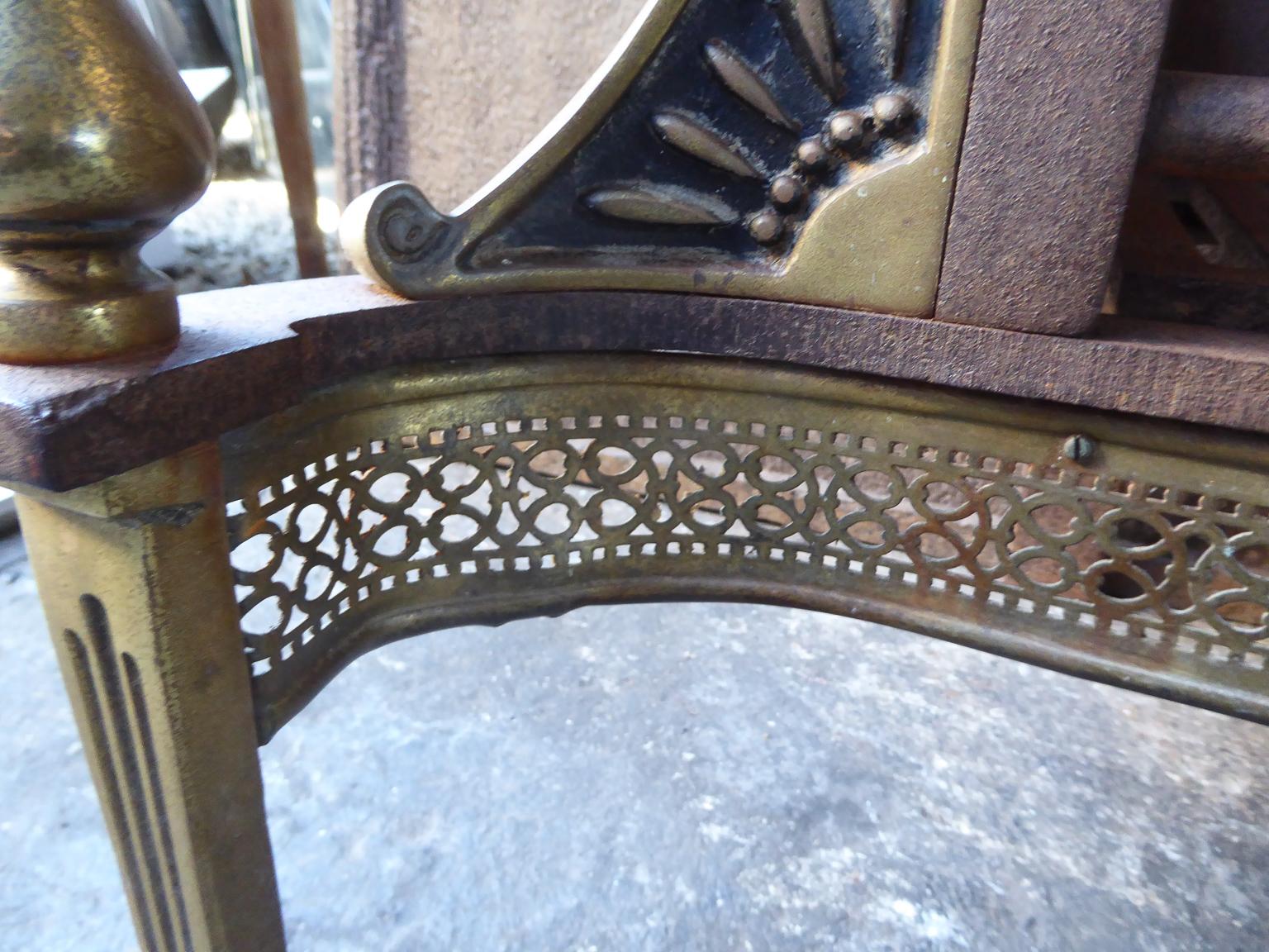 English Victorian Style Fireplace Grate, Fire Grate 4