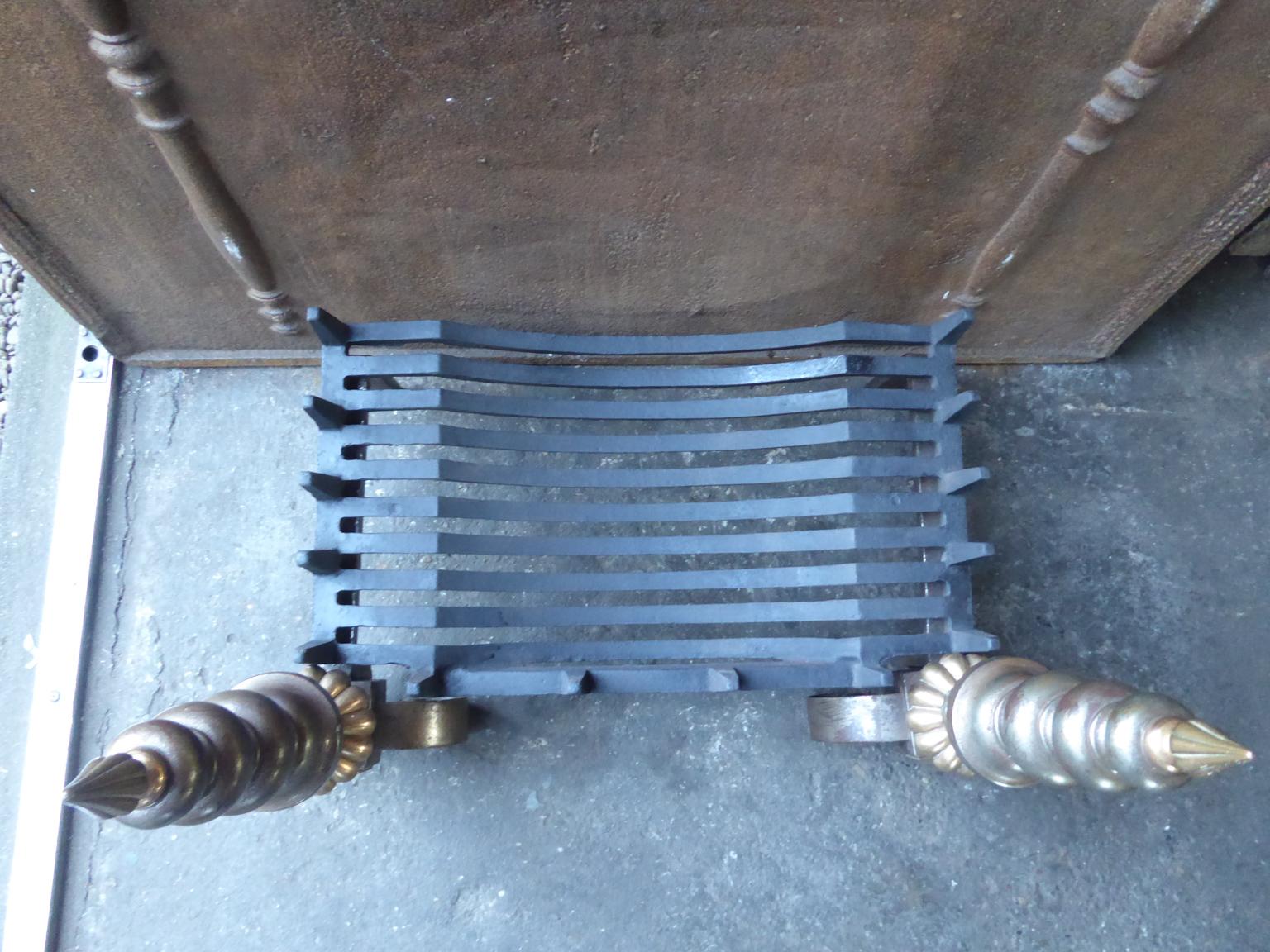 English Victorian Style Fireplace Grate, Fire Grate 5