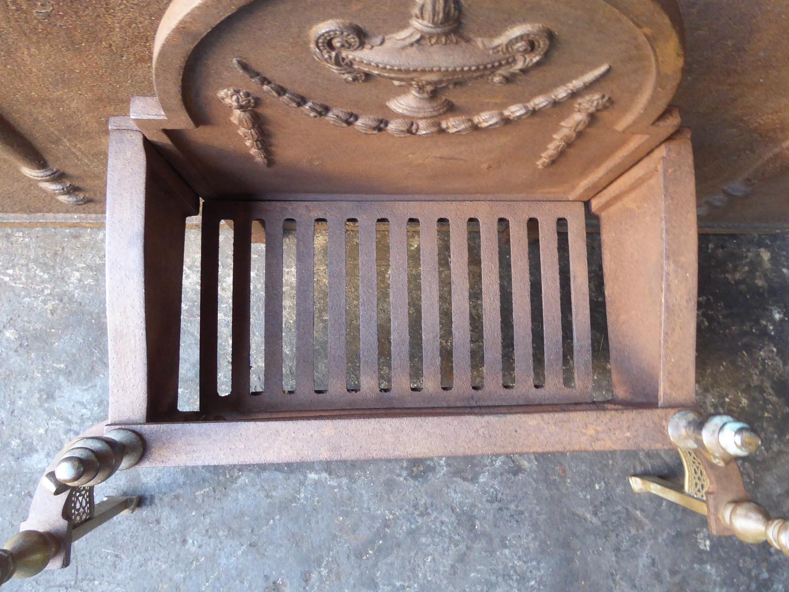 English Victorian Style Fireplace Grate, Fire Grate 6