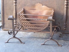 English Victorian Style Fireplace Grate, Fire Grate