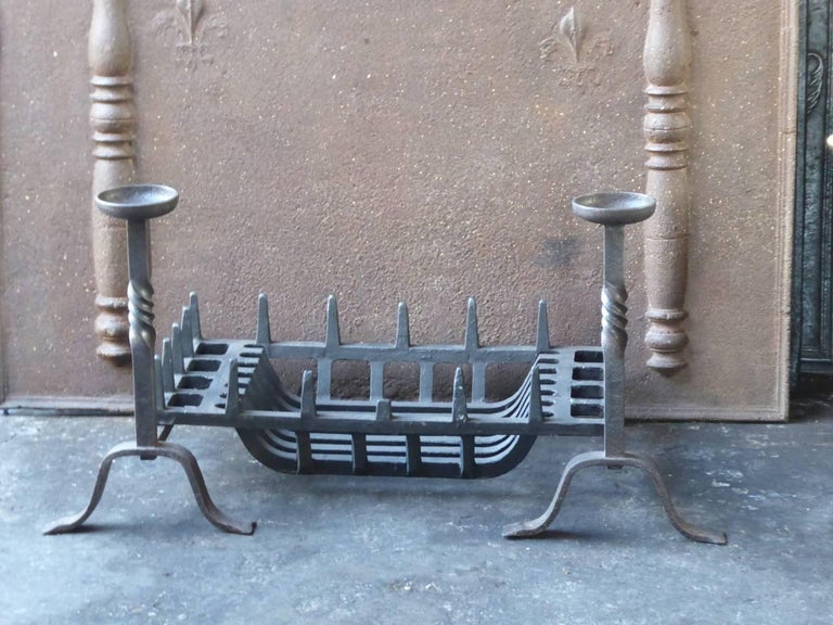 English Victorian Style Fireplace Grate or Fire Grate at 1stDibs