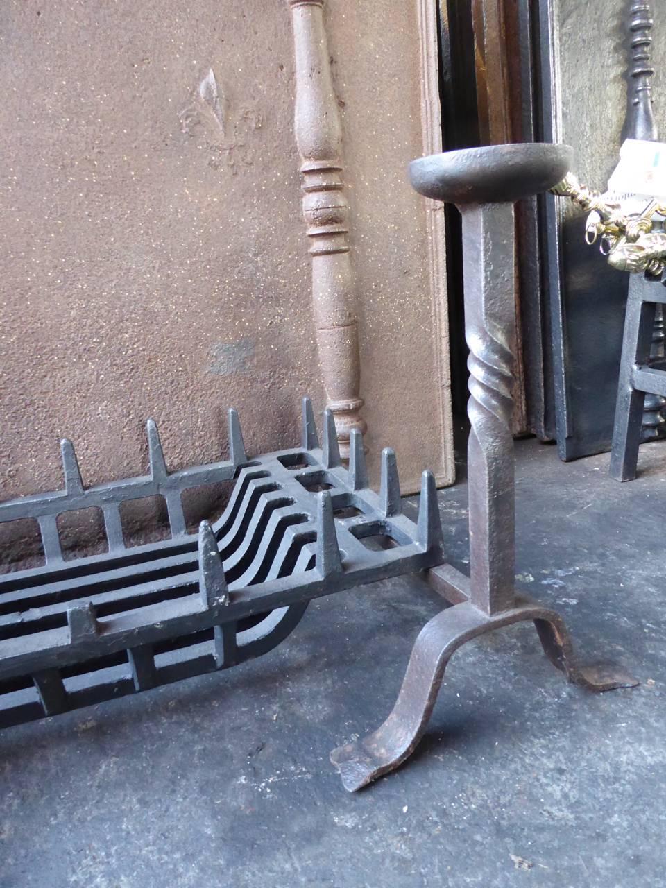 English Victorian Style Fireplace Grate or Fire Grate 1
