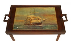 English Victorian Style Folding Butler Table