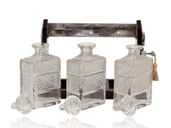 English Victorian Tantalus by George Betjemann & Sons