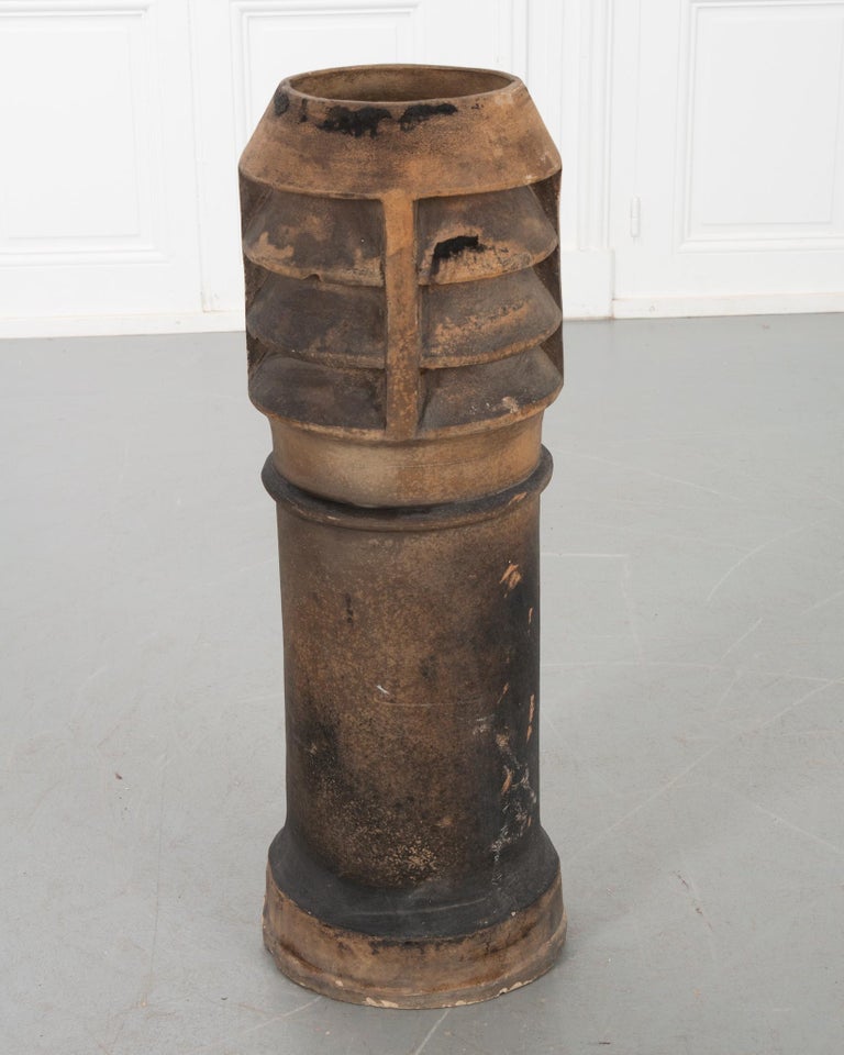 English Victorian Terracotta Chimney Pot For Sale at 1stDibs