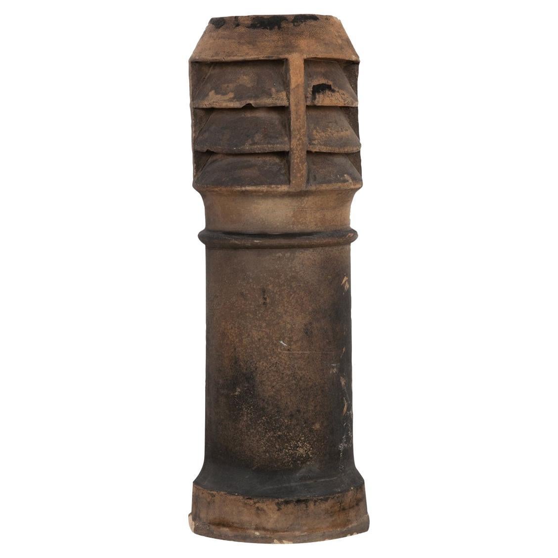 English Victorian Terracotta Chimney Pot For Sale at 1stDibs