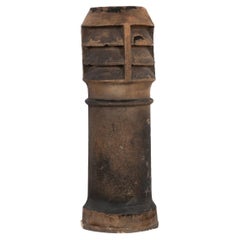 Antique English Victorian Terracotta Chimney Pot
