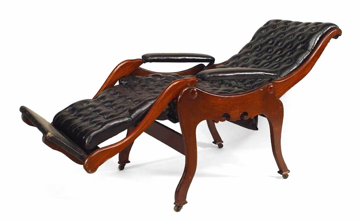 antique recliner