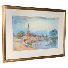 English Victorian Watercolour Painting