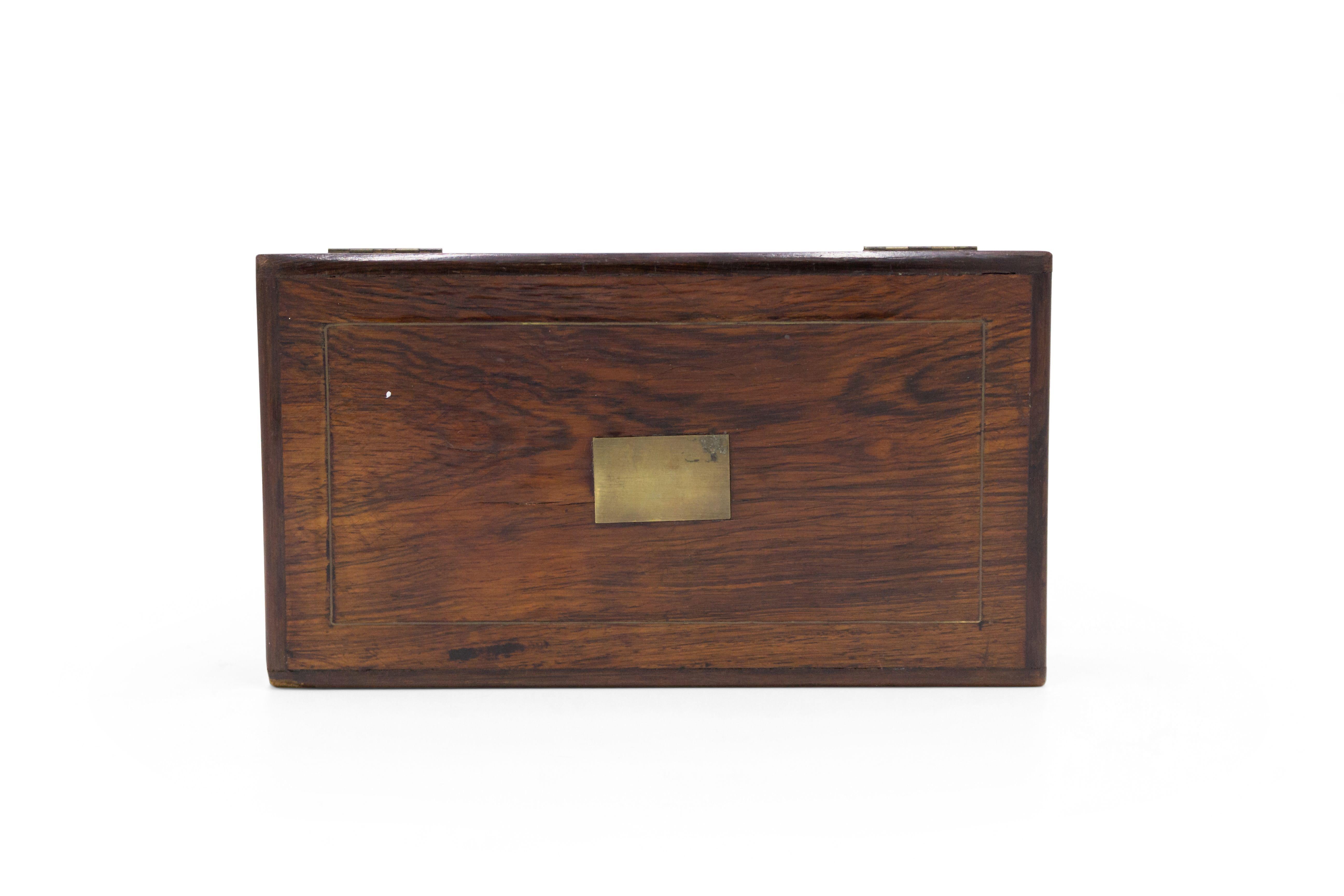 English Victorian Wooden Box 1