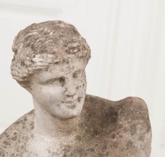 English Vintage Carved Stone Figure of Venus de Milo