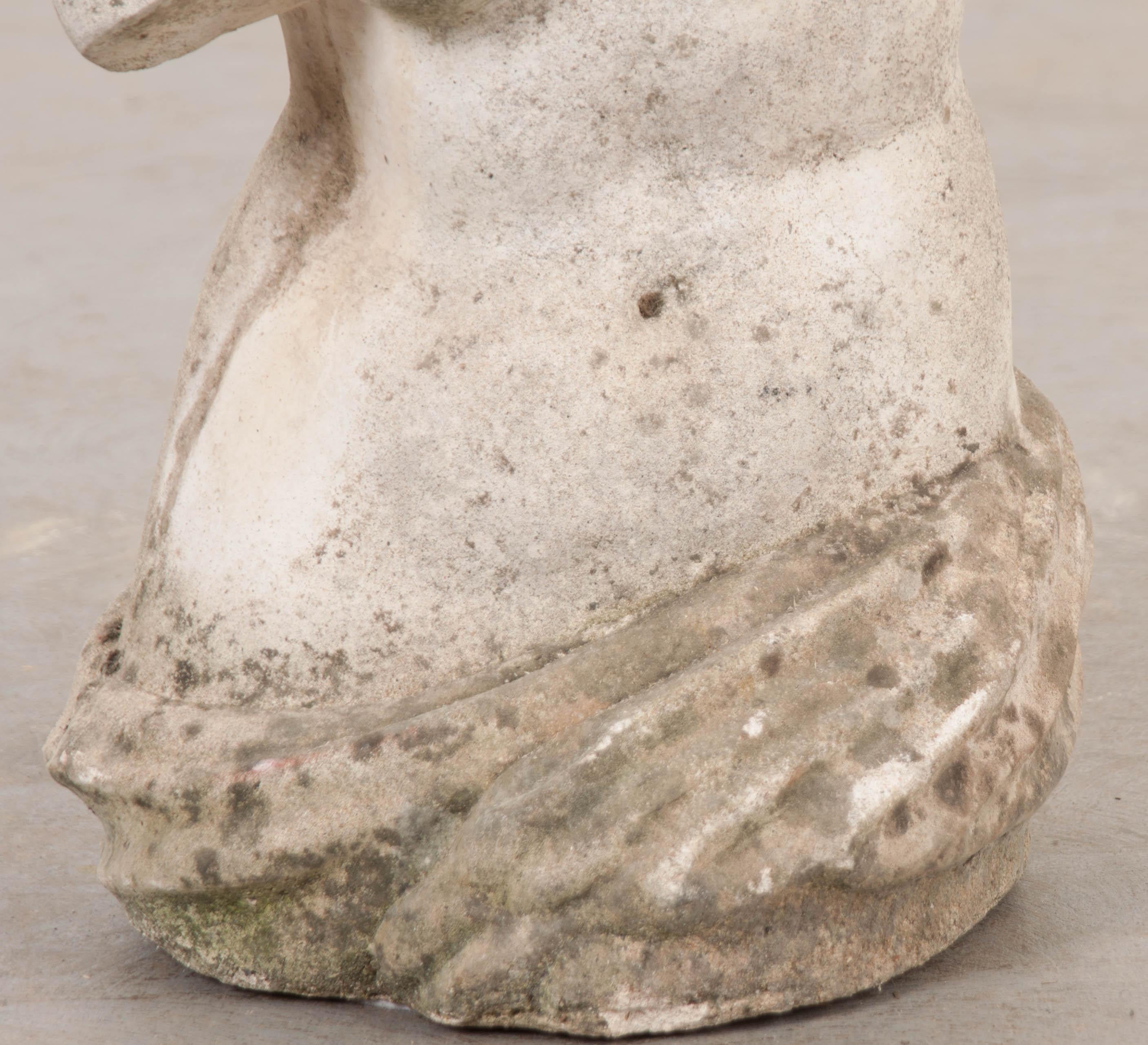 Classical Greek English Vintage Carved Stone Figure of Venus de Milo