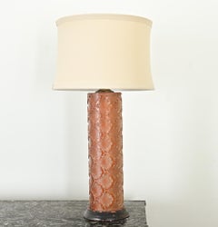 English Vintage Ink Roller Table Lamp