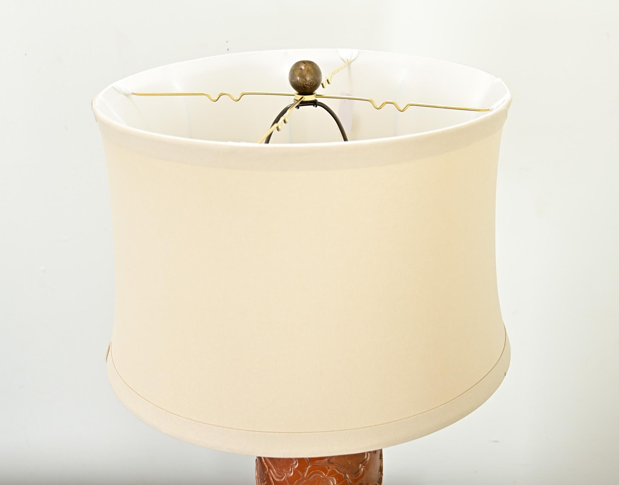 Englische Vintage Tintenroller Tischlampe (20. Jahrhundert) im Angebot