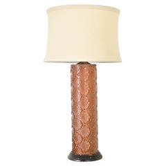 English Vintage Ink Roller Table Lamp