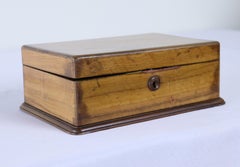 English Walnut Checkers Box