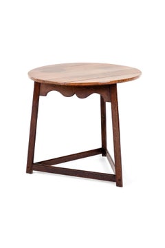 English Walnut Cricket Table