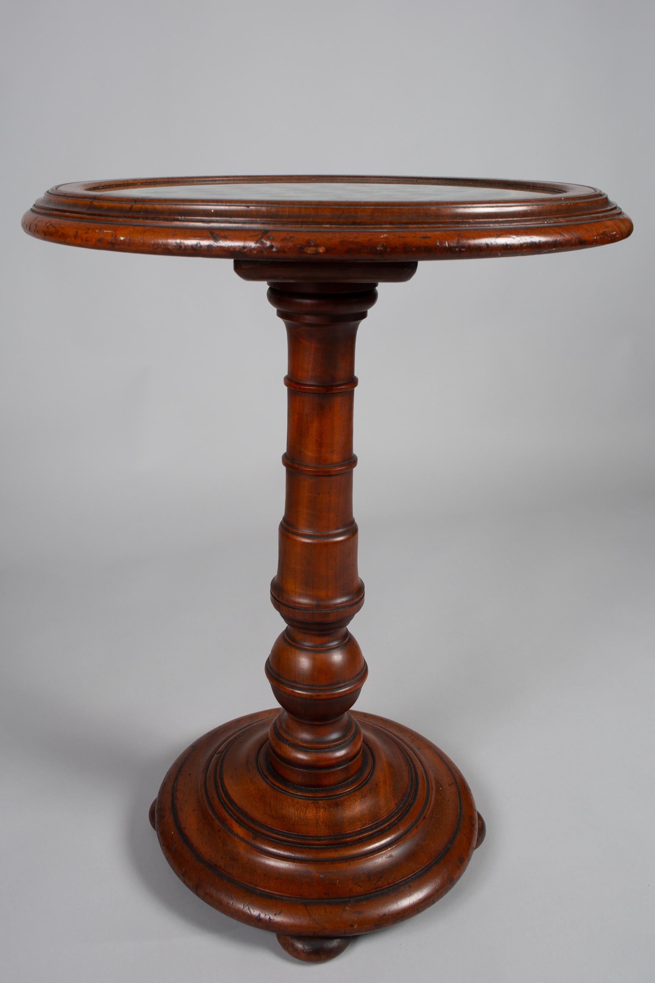 English Walnut Games Table For Sale 3
