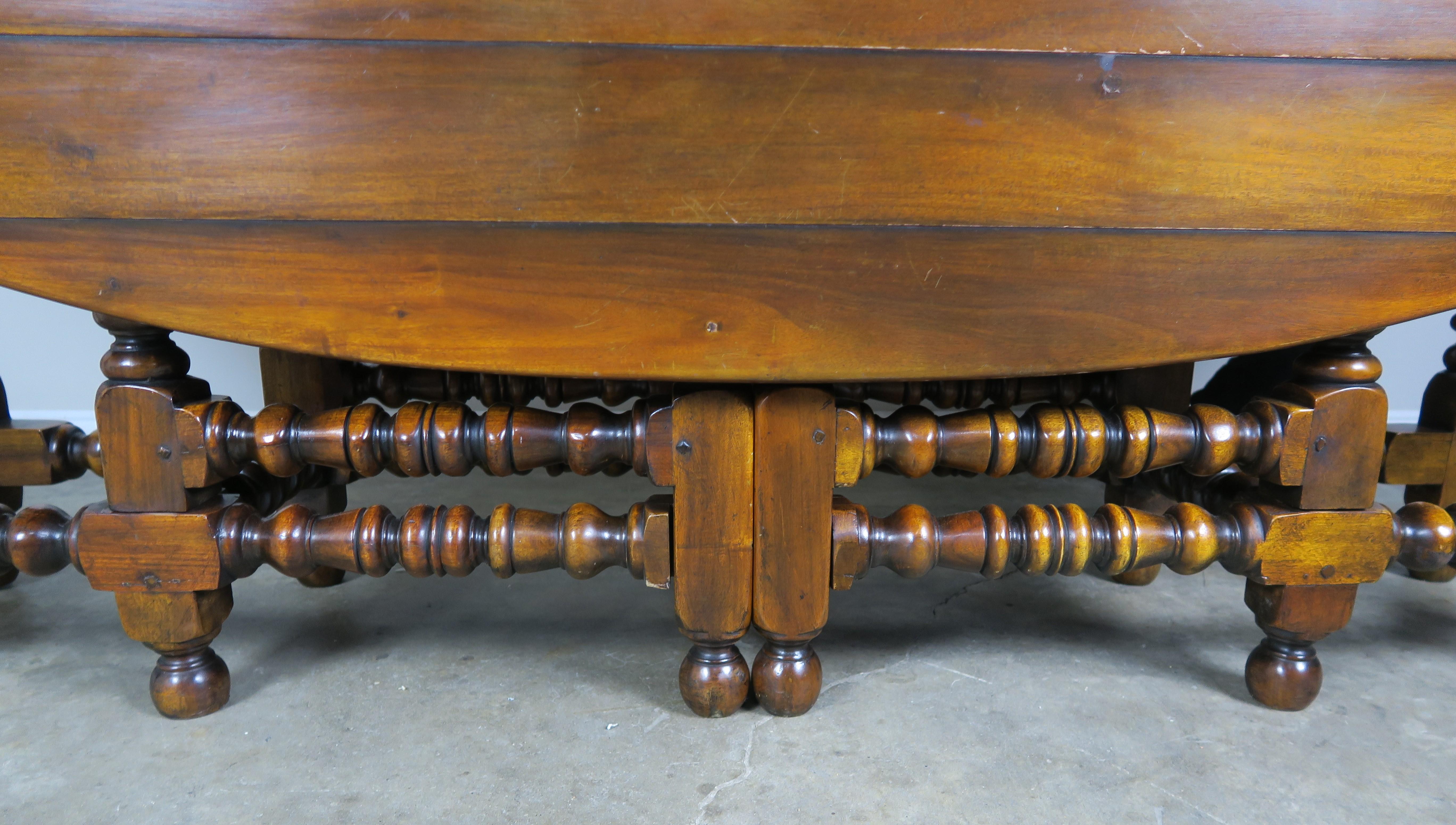 Other English Walnut Gate-Leg Drop-Leaf Table