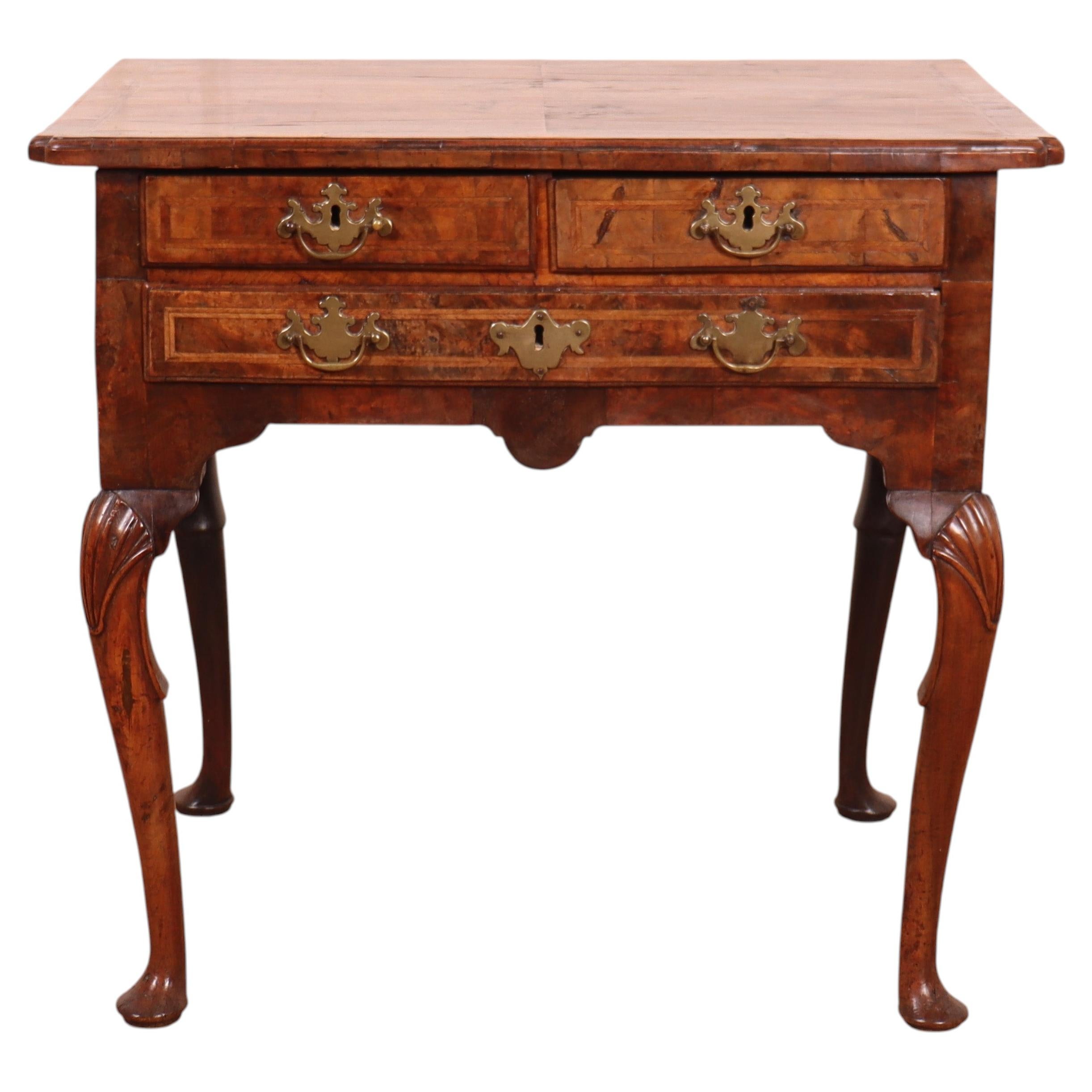 English Walnut Lowboy/ Lamp Table