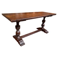 English Walnut Refectory Table