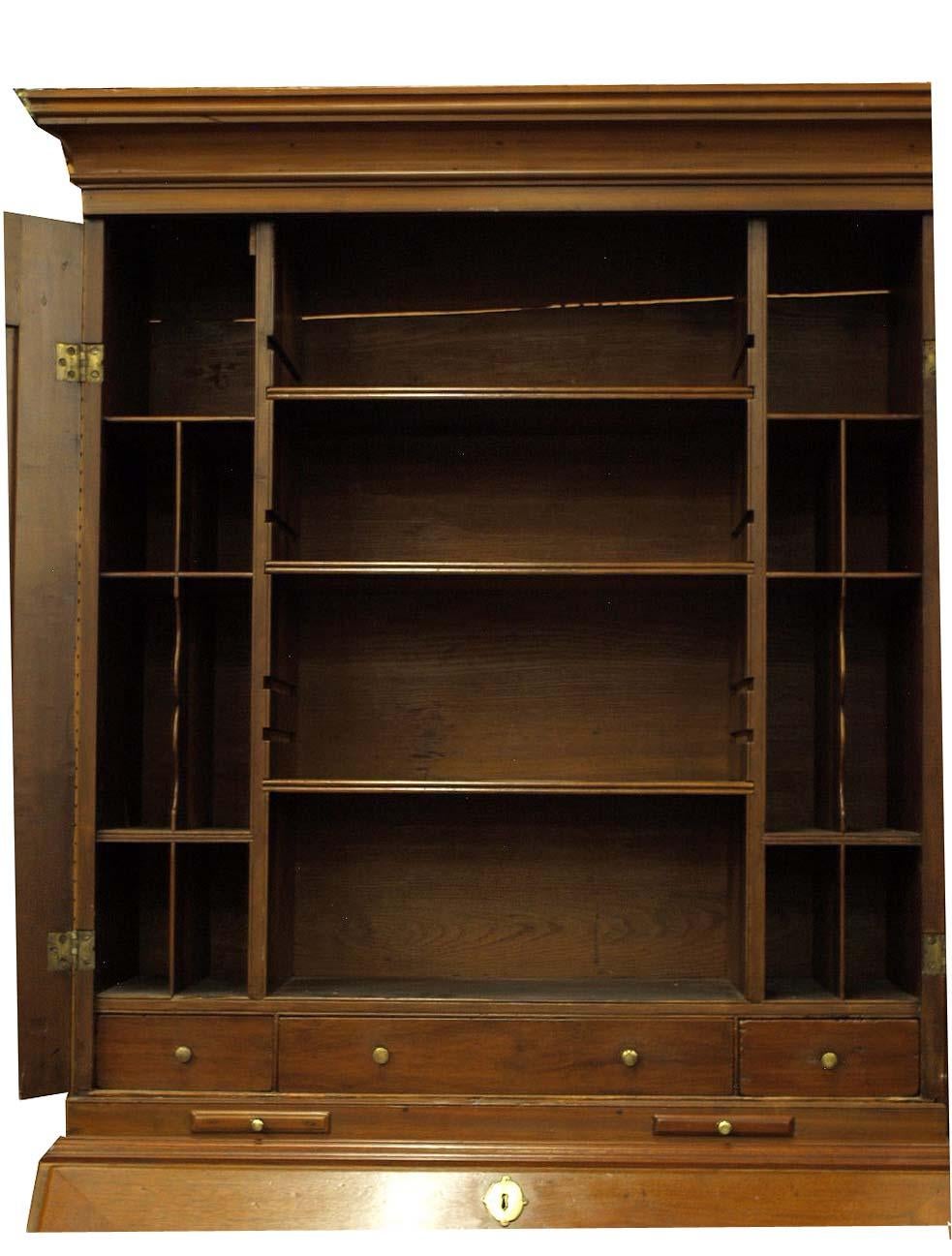 English Walnut Secretary For Sale 1