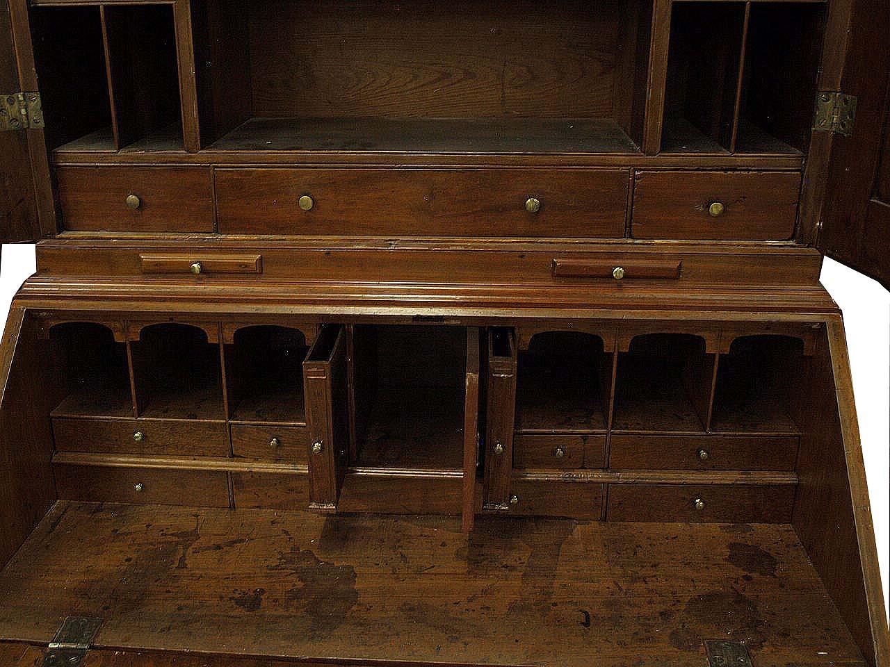 English Walnut Secretary For Sale 3