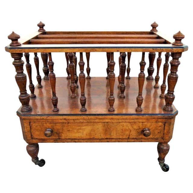 Victorian Rack Victorian Rosewood Magazine Rack For Sale at 1stDibs | victorian ...