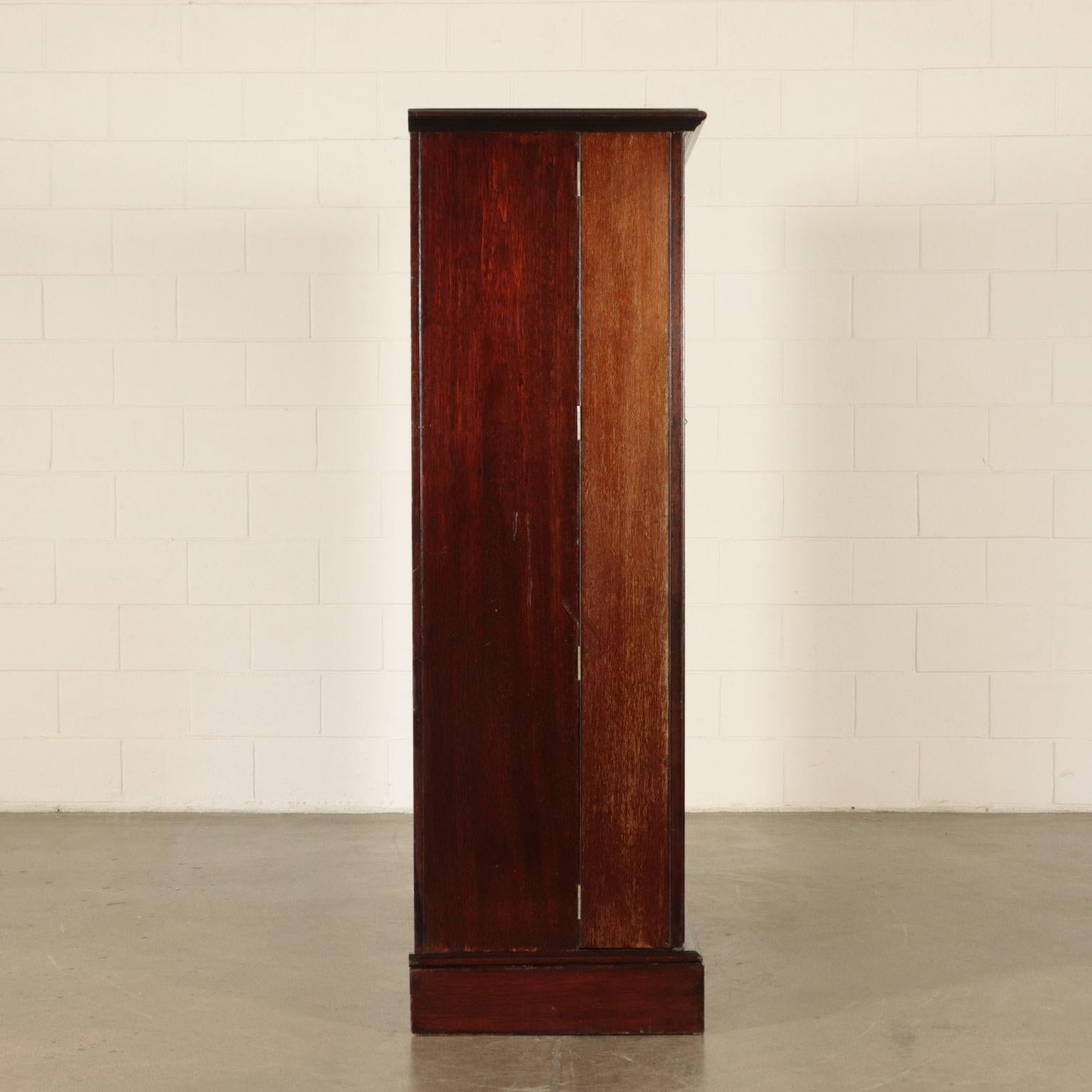 English Wardrobe Wood Veneer, First Half of the 1900s 13