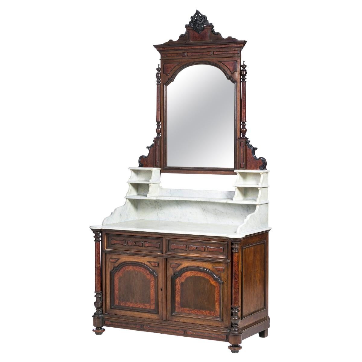 English Washbasin Dresser, 19th Century For Sale