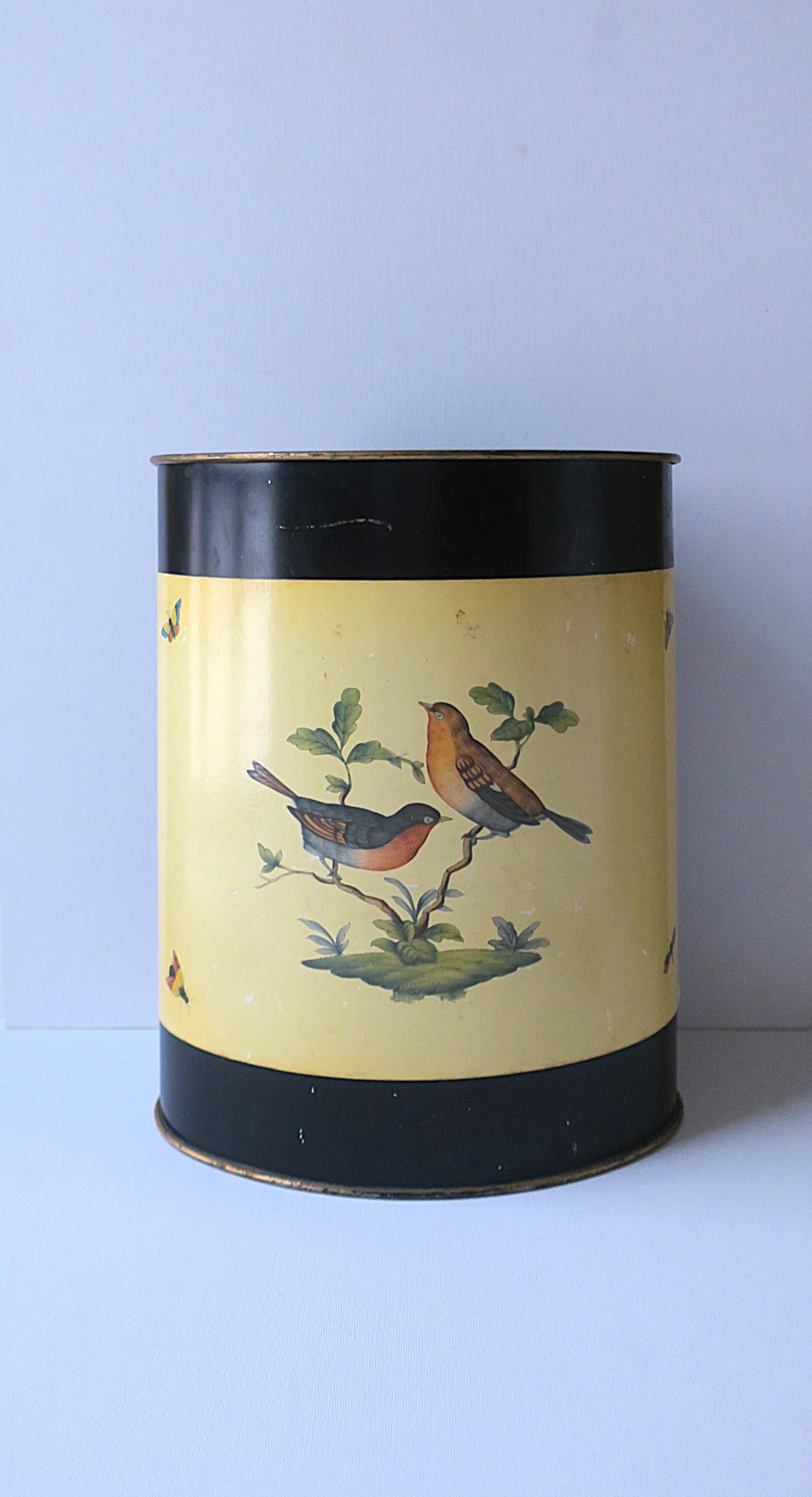 Vittoriano Cestino per rifiuti inglese Can Bird Design