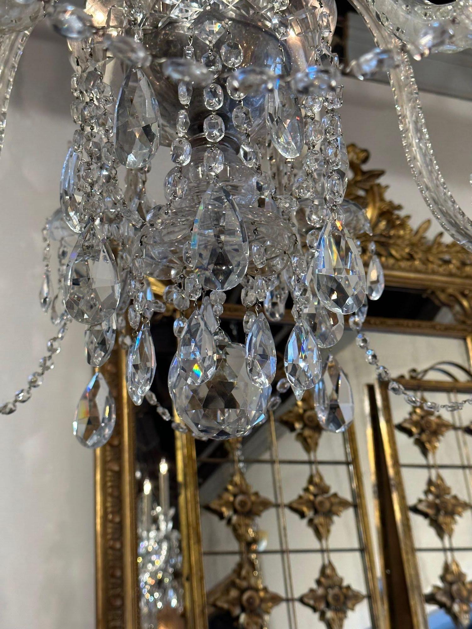 English Waterford Chandelier For Sale 2