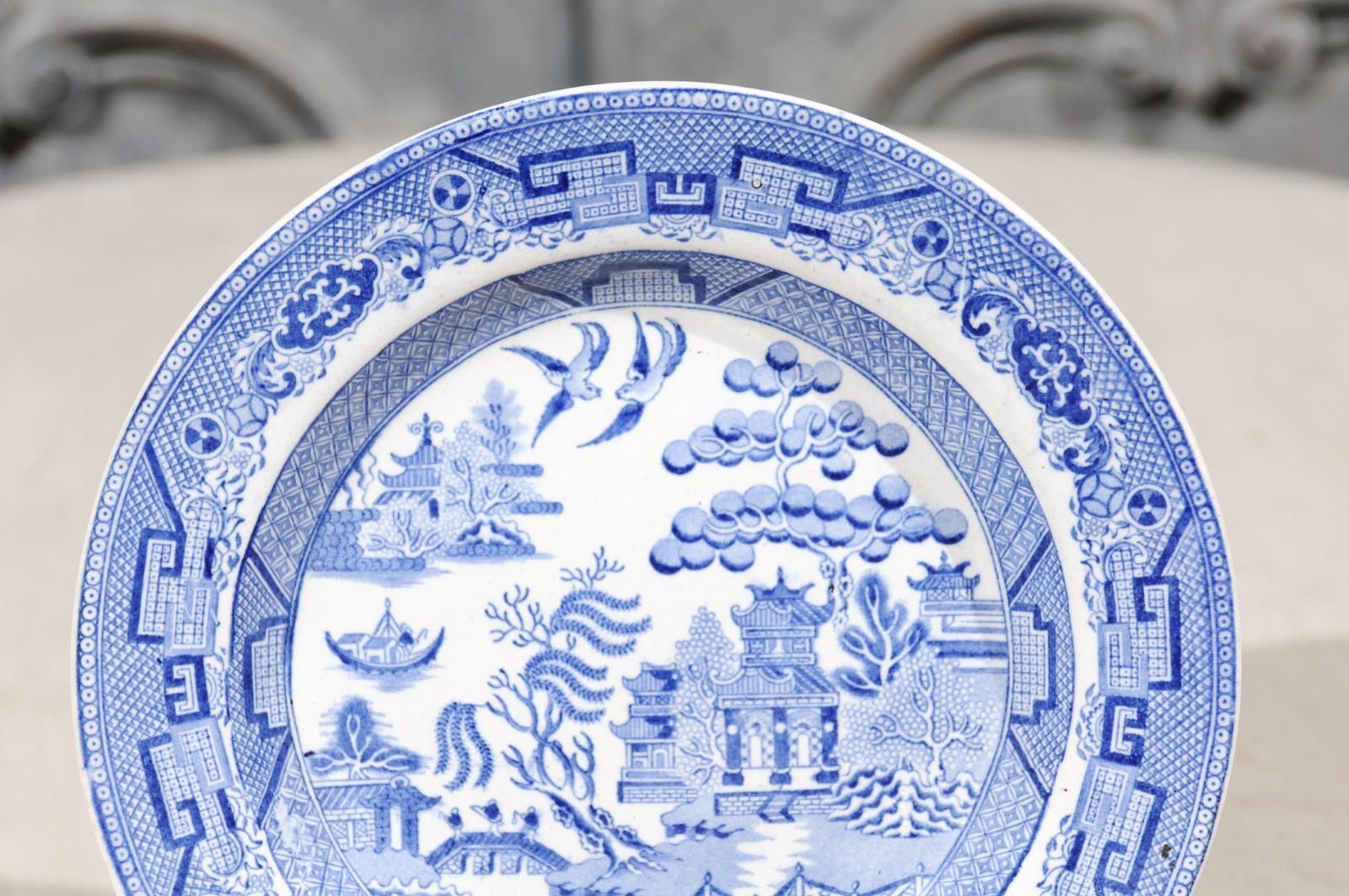 willow pattern plates