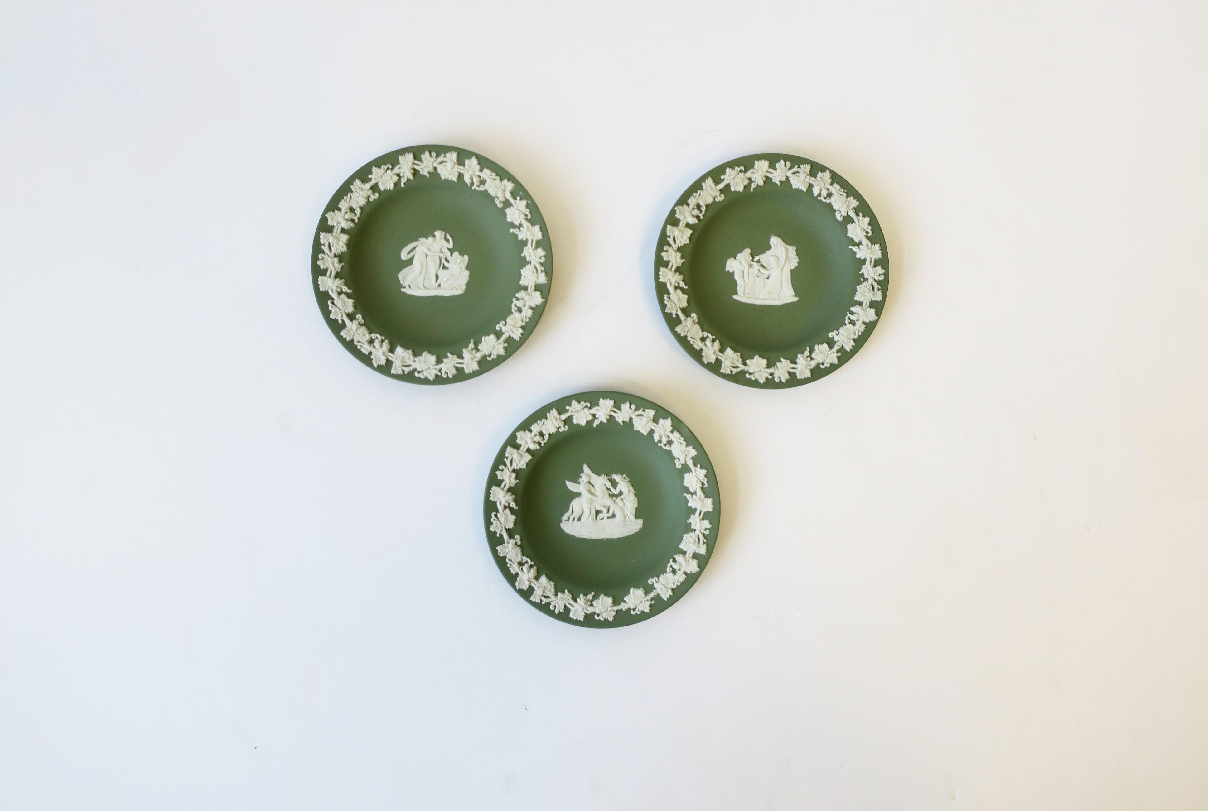 green wedgwood jasperware