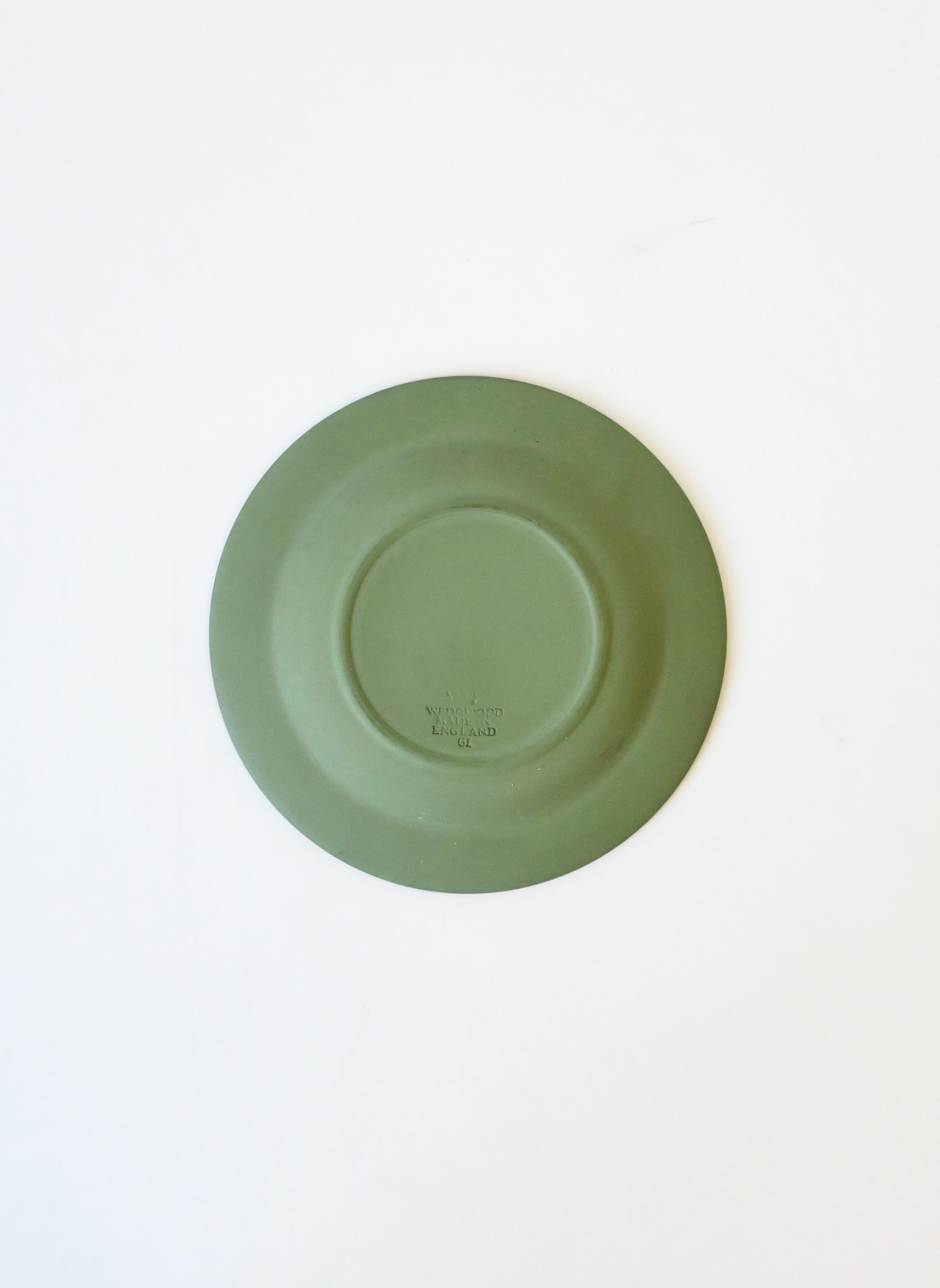 Plato joyero inglés de jaspe de Wedgwood con diseño neoclásico Gres en venta