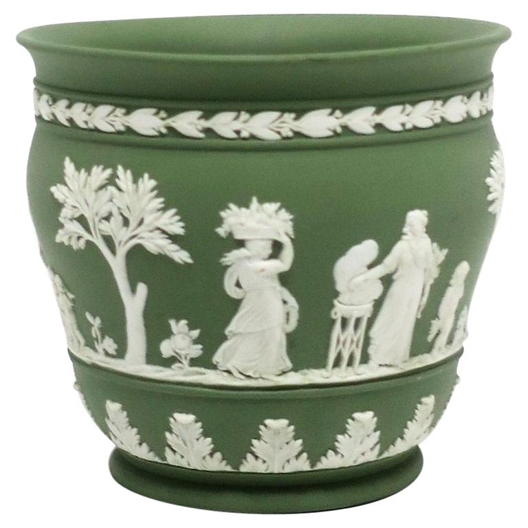English Wedgwood Jasperware Planter Cachepot Jardinière Neoclassical